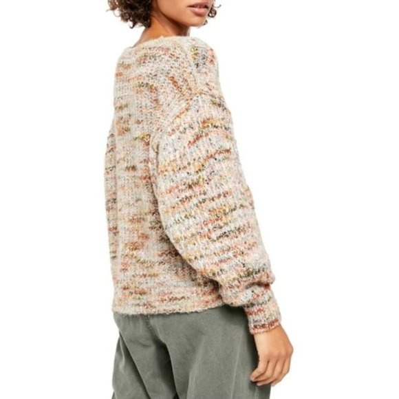 Free People Highland V-Neck Sweater - Picture 4 of 8